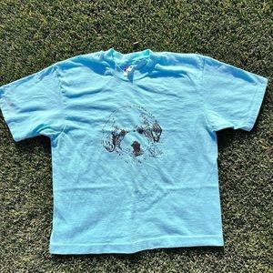 Vintage 80s puppy tee